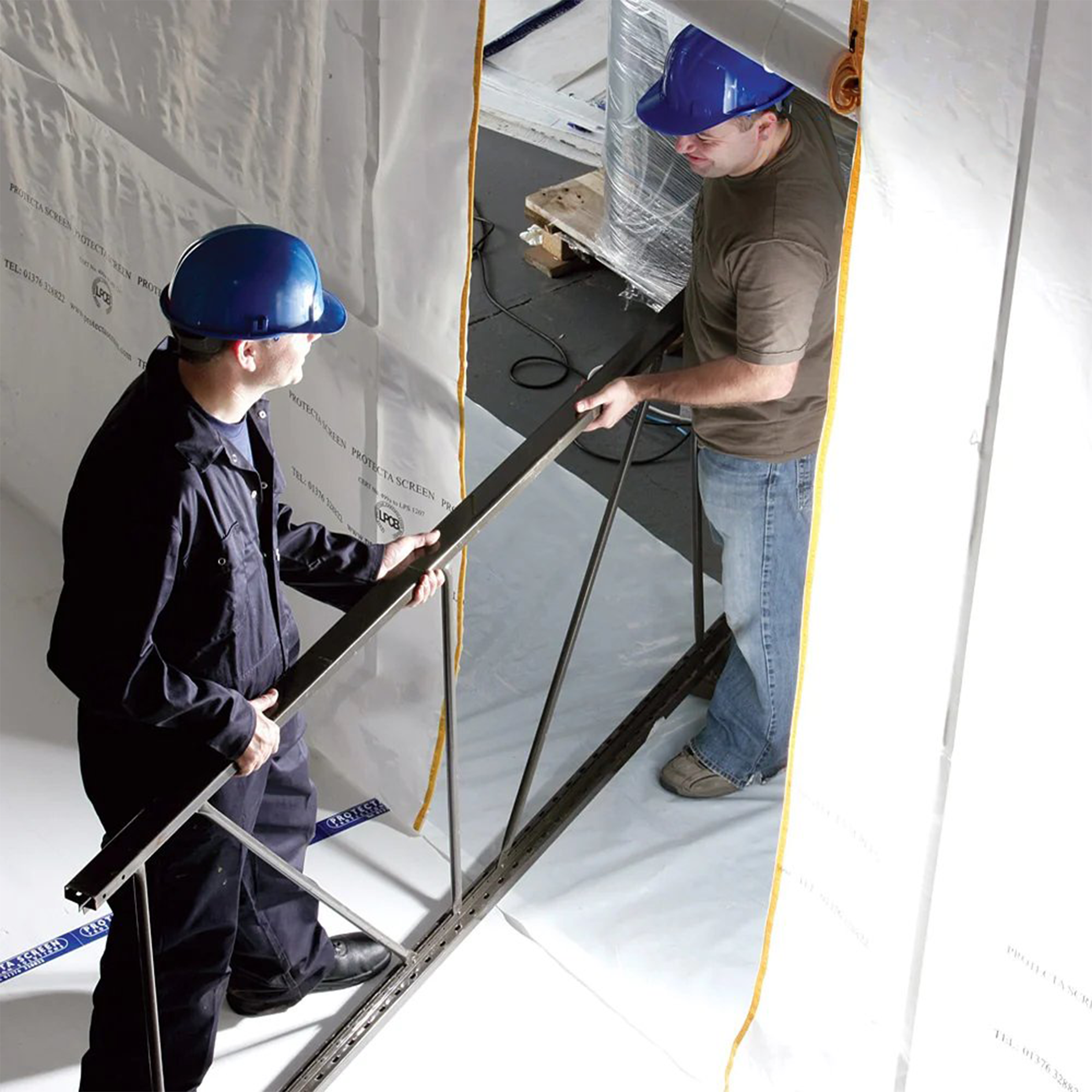 Porte Zip Noire 2.2m Pour Système Quickprop