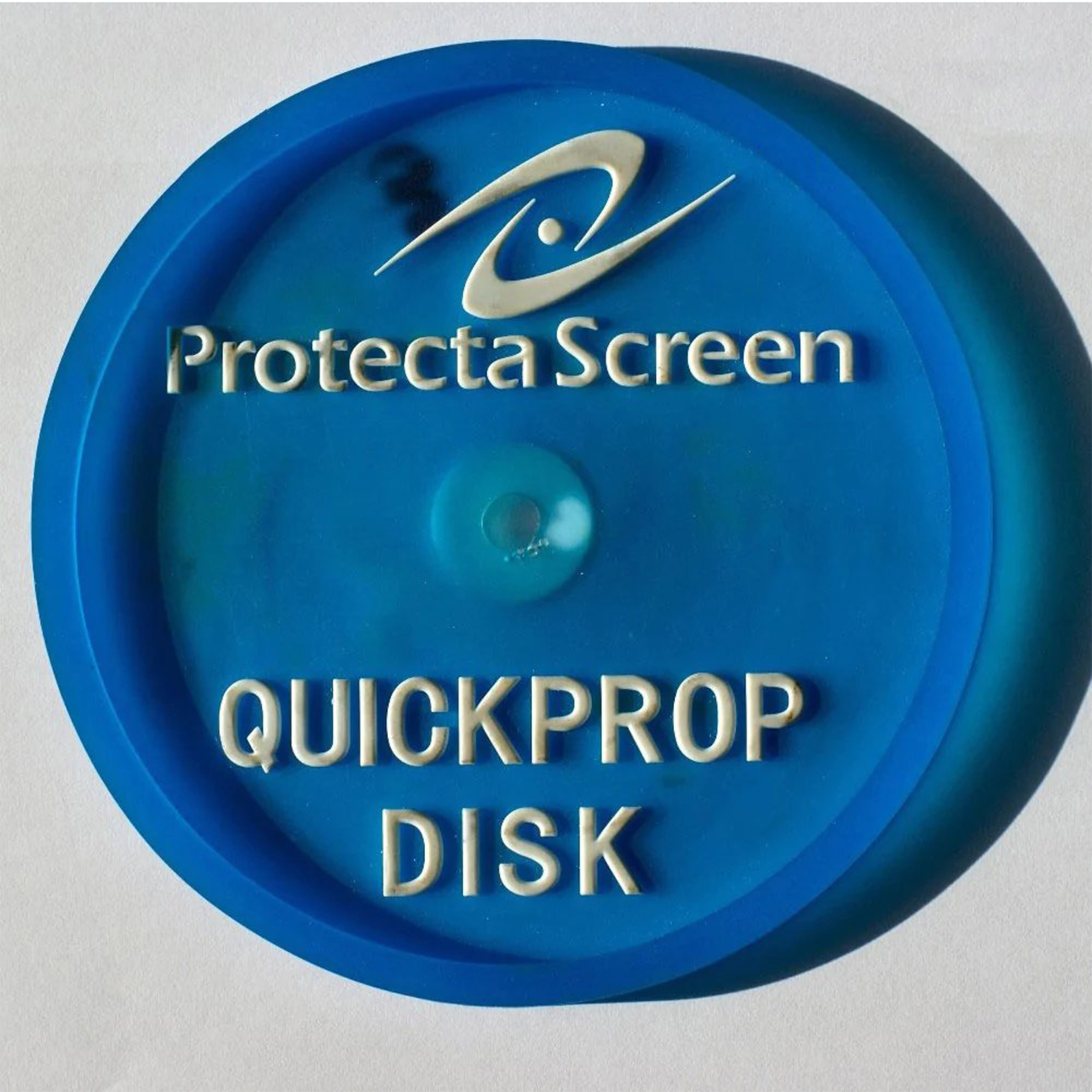 Quickprop Disk Bleu Translucide Imprimé Pour Système Quickprop