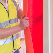 Bâti de Porte Mousse Rouge extensible Hauteur 2,15m