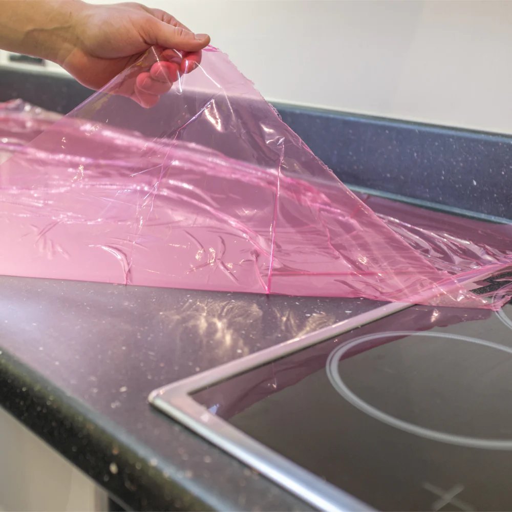 Film Multi-Usage Rouge 50µm Rouge Imprimé - 0.6m x 50m