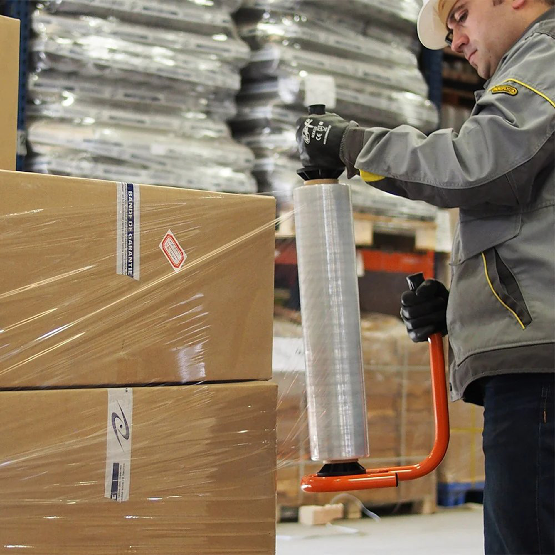 Film Étirable Transparent - 0.45m x 300m