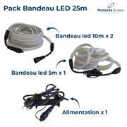 Bandeau LED 25 m + Alimentation