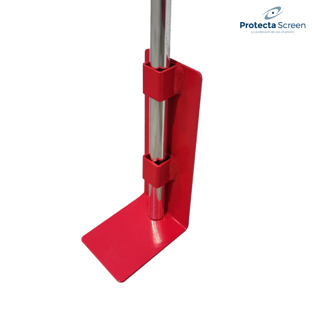 Support Métal Rouge