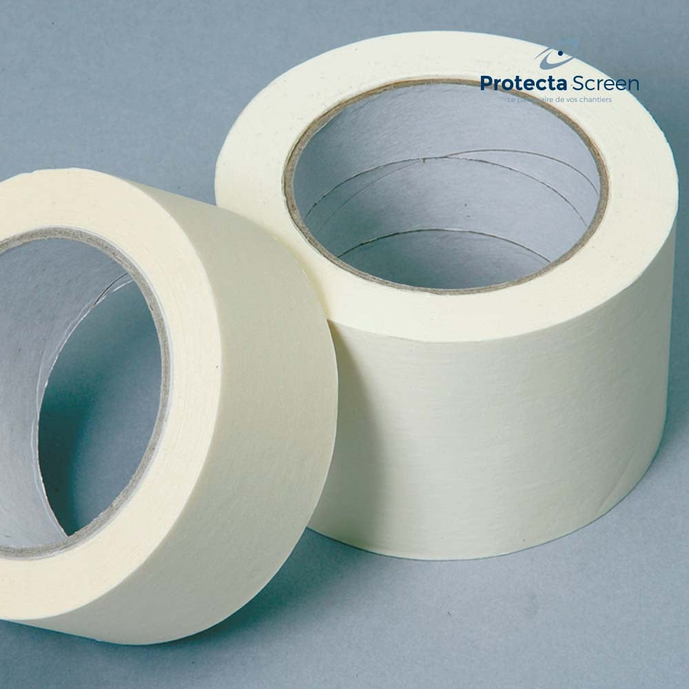 Adhésif de Masquage Blanc - 48mm x 50m